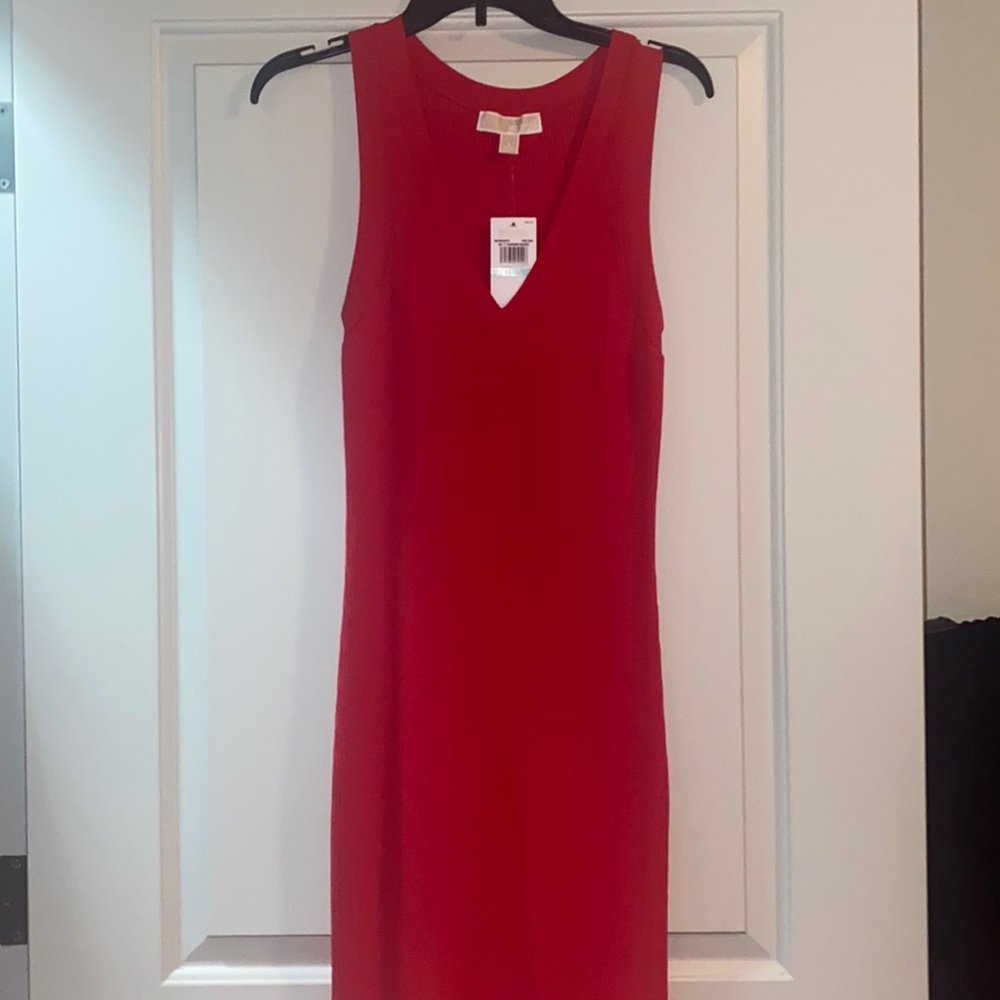 NWT Red Michael Kors dress